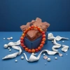The Piao Hua Jade bracelet, a natural jade bracelet, is a fashionable and simple men's and women's jewelry gift. It's perfect for your girlfriend or friends Application Scenario